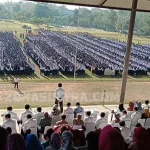 UHO Gelar Upacara Penyambutan 8.700 Mahasiswa Baru UHO Gelar Upacara Penyambutan 8.700 Mahasiswa Baru