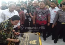 Mentri Keuangan Resmikan RSUD Konawe Mentri Keuangan Resmikan RSUD Konawe