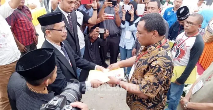 AS Thamrin-Ld Monianse Resmi Ditetapkan Jadi Walikota dan Wakil Wali Kota Baubau