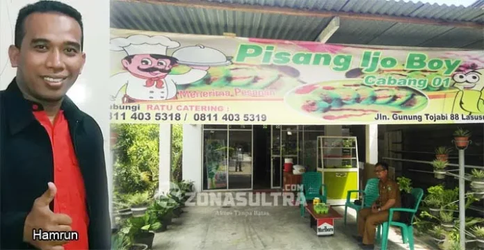 Pisang Ijo Boy, Bisnis Kulier Kekinian di Kolut