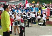 Sambut HUT RI, Pemda Butur Gelar Porseni Sambut HUT RI, Pemda Butur Gelar Porseni