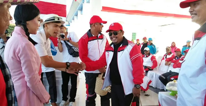 Devile DPRD Bombana Hebohkan Pembukaan Porseni HUT RI