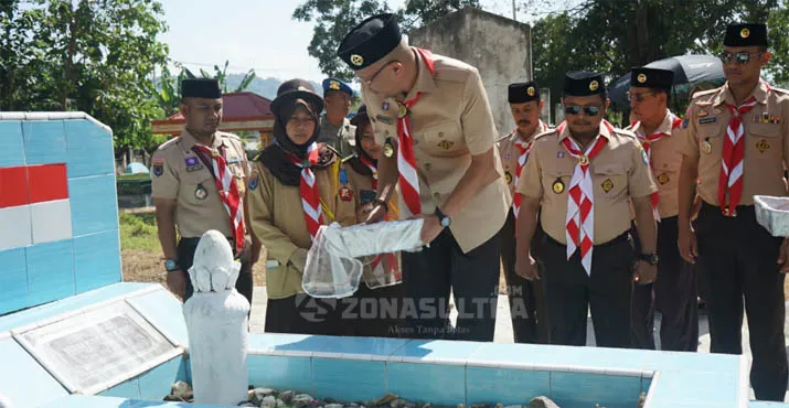 Hari Pramuka Ke- 57, Forkopinda Bombana Minta Pelajar Lebih Proaktif