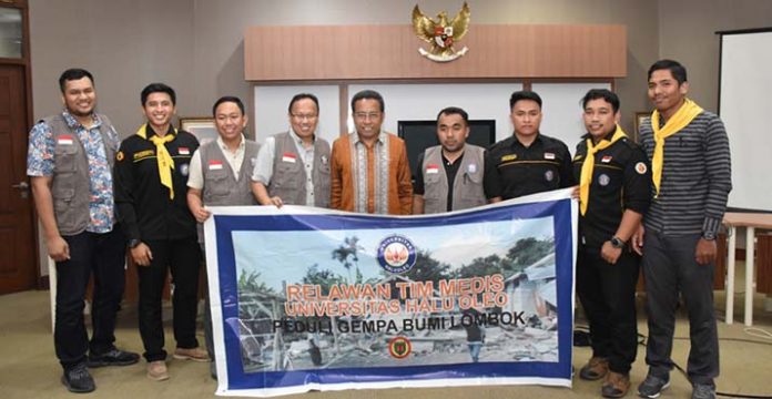 UHO Kirim Tim Medis untuk Korban Gempa Lombok