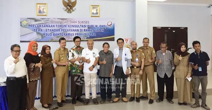 Hadirkan ORI, RSUD Bahteramas Gelar FKP Tingkatkan Pelayanan