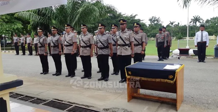 Tujuh Perwira Polres Bombana Berganti