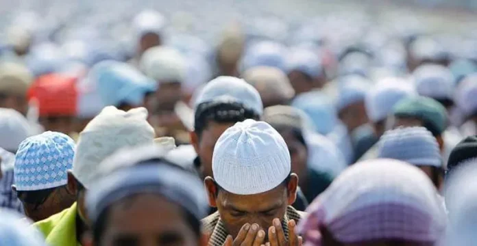 Ilustrasi salat ied, idul fitri