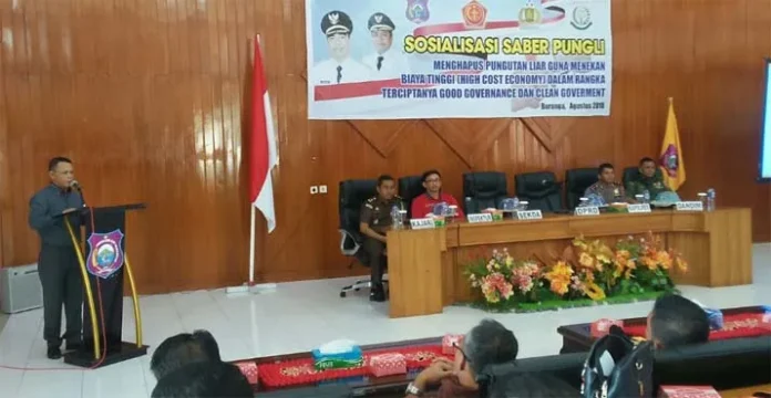 Sekda Butur Ajak Masyarakat Segera Melapor Jika Temukan Pungli
