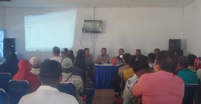 Sosialisasi Pengadaan Tanah, Wabup Konkep Himbau Warga Tidak Terprovokasi Hoax