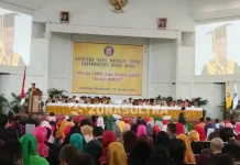 Doa untuk Korban Gempa Lombok di Dies Natalis UHO Doa untuk Korban Gempa Lombok di Dies Natalis UHO