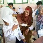 16.451 Anak di Bombana Telah Divaksin MR 16.451 Anak di Bombana Telah Divaksin MR