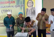 Resmikan TPQ, Ini Harapan Bupati Wakatobi Resmikan TPQ, Ini Harapan Bupati Wakatobi