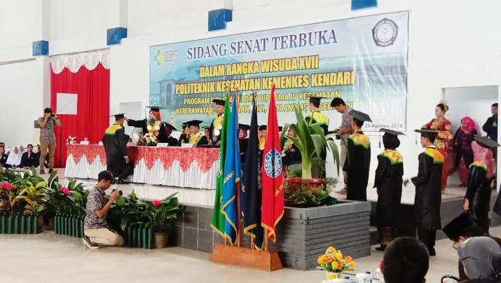 616 Mahasiswa Poltekes Kendari Sandang Gelar Sarjana