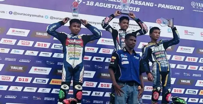 Pembalap Muda Sultra Naik Podium di YCR