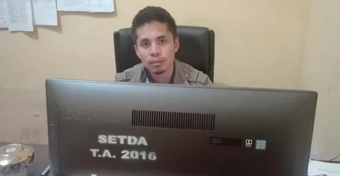 Alasman_Mpesau Alasman Mpesau, Komisioner KPU Kota Kendari