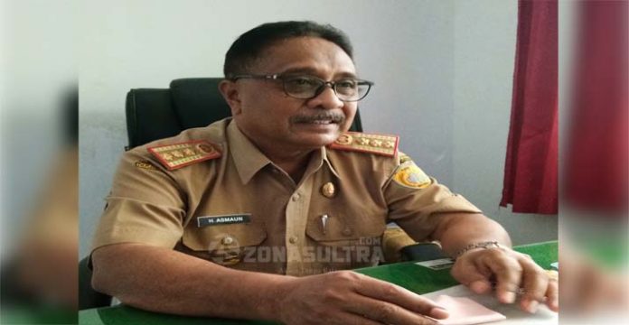 Kepala Badan Kepegawaian dan Pengembangan Sumber Daya Manusia (BKPSDM) Kota Baubau, H. Asmaun