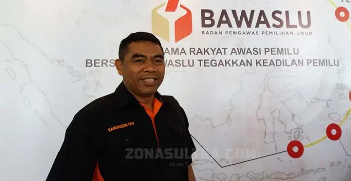 Ketua Bawaslu Sultra Hamiruddin Udu