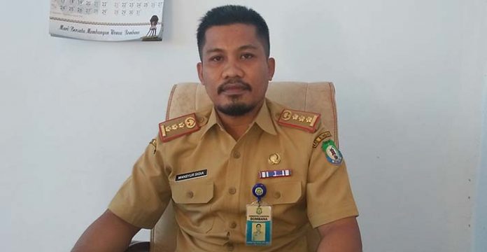 Kabid Pengembangan Kawasan dan Budidaya Ikan, Mansur Sigia