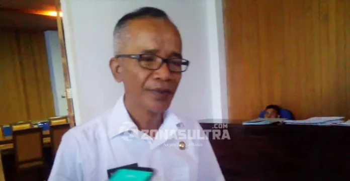 Sekretaris Daerah (Sekda) Muna, Nurdin Pamone