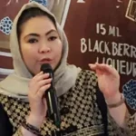 Agista Resmi Pimpin KONI Sultra Agista Aryani Ali Mazi