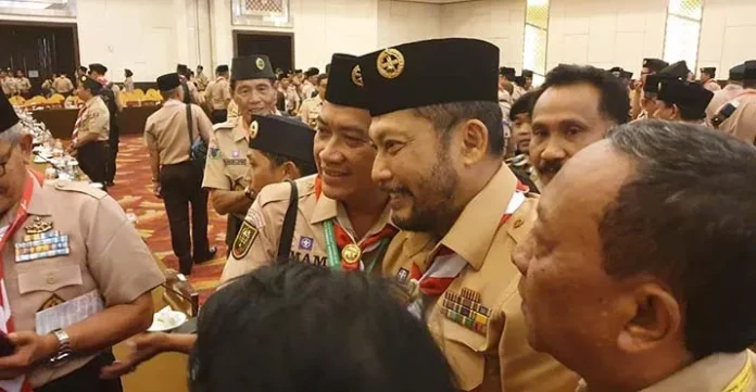 Ketua Kwartir Nasional (Kwarnas) Pramuka periode 2018-2023, Budi Waseso (Buwas)