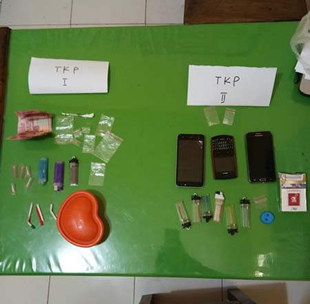  Polisi Tangkap 5 Pengedar Sabu di Mubar