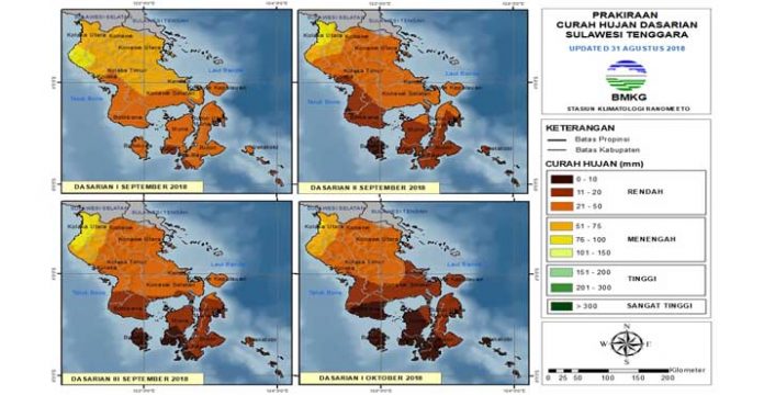 Musim Kemarau di Sultra