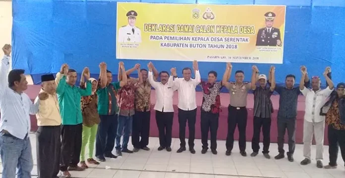 192 Calon Kades di Buton Siap Berkompetisi Damai