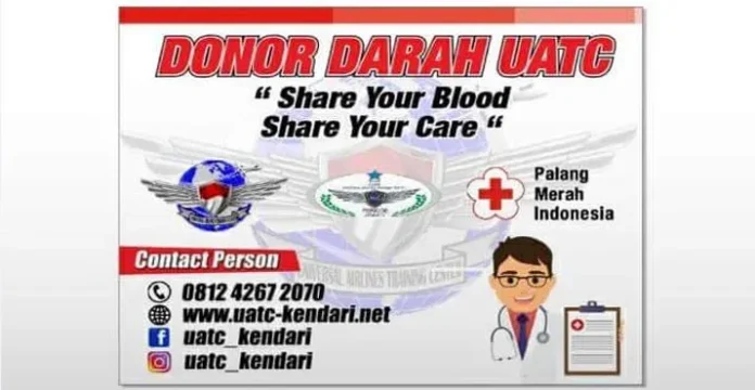 Yuk Beramal Lewat Darah Bersama UATC Kendari