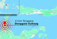 Sultra Diguncang Lima Kali Gempa, Efek Gempa Donggala? Gempa di Palu donggala sulawesi tengah