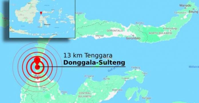 Gempa di Palu donggala sulawesi tengah