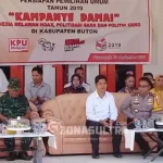 Lawan Hoaks, Politisasi SARA dan Politik Uang, KPUD Buton Gelar Kampanye Damai Lawan Hoaks, Politisasi SARA dan Politik Uang, KPUD Buton Gelar Kampanye Damai