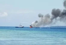 Kapal Angkut BBM yang Terbakar di Baubau Diduga Tak Berizin Kapal Angkut BBM yang Terbakar di Baubau Diduga Tak Berizin