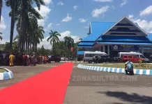 Karpet Merah untuk Ali Mazi di Bandara HO Karpet Merah untuk Ali Mazi di Bandara HO