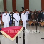 Sah, Gubernur Sultra Lantik Wali Kota Baubau dan Bupati Konawe Sah, Gubernur Sultra Lantik Wali Kota Baubau dan Bupati Konawe