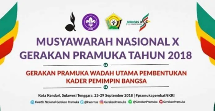 Musyawarah Nasional X Gerakan Pramuka tahun 2018