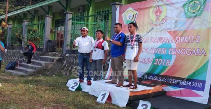 Butur Jawara Kejurda Panahan, Kolaka Juara Dua