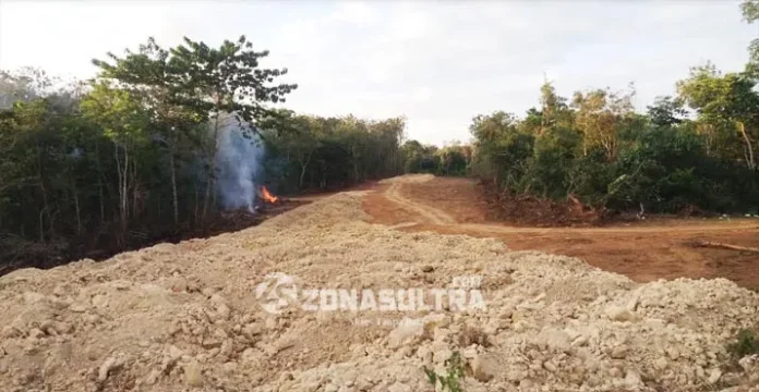 pembangunan jalan 2018, Rajiun Bangun Jalan Penghubung Tiga Wilayah Besar di Mubar