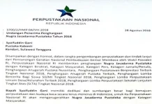 Pengelola Pustaka Kabanti Diundang Terima Penghargaan Perpusnas RI Pengelola Pustaka Kabanti Diundang Terima Penghargaan Perpusnas RI