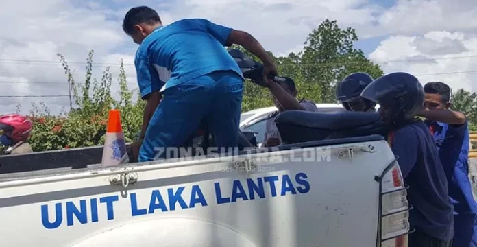 Anggota Pol PP Kendari Tewas Digilas Truk BBM