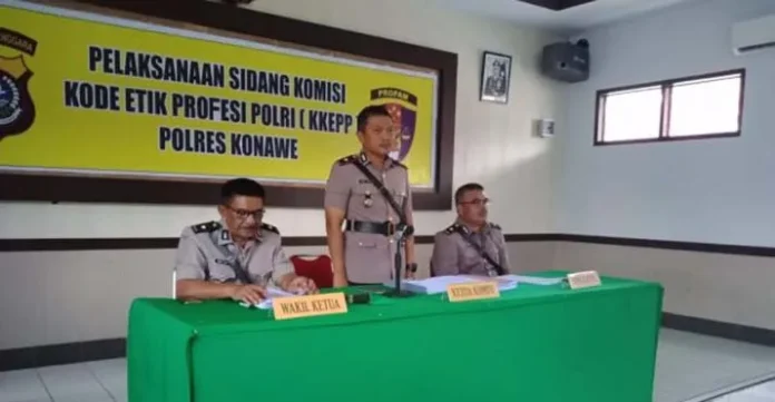 Delapan Bulan Bolos, Oknum Polisi di Konawe Diusul Pecat