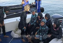 12 Polwan Tangguh, Taklukan Selat Kadatua 12 Polwan Tangguh, Taklukan Selat Kadatua