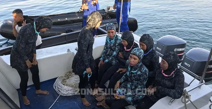 polwan 12 Polwan Tangguh, Taklukan Selat Kadatua