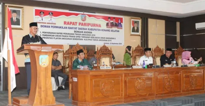 2019, DPRD Konsel Sarankan Pemda Perbaiki Infrastruktur Dasar