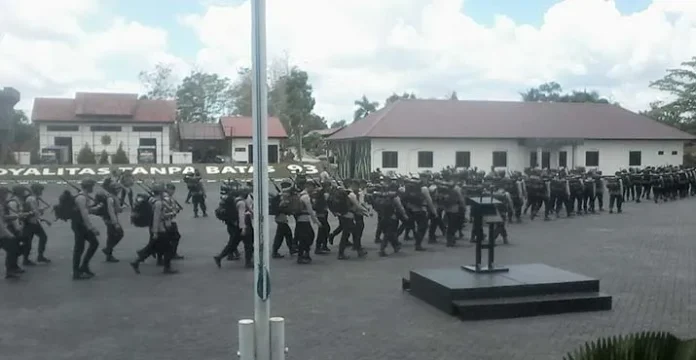 Polda Sultra Kirim 215 Personel ke Palu dan Sembako Senilai Rp500 Juta