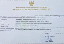 RSUD Bahteramas Raih Sertifikat RS Pendidikan Utama dari Kemenkes RSUD Bahteramas Raih Sertifikat RS Pendidikan Utama dari Kemenkes