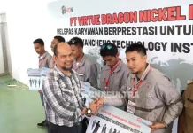 Virtue Dragon Kembali Kirim 28 Tenaga Kerja Lokal Belajar ke Tiongkok Virtue Dragon Kembali Kirim 28 Tenaga Kerja Lokal Belajar ke Tiongkok