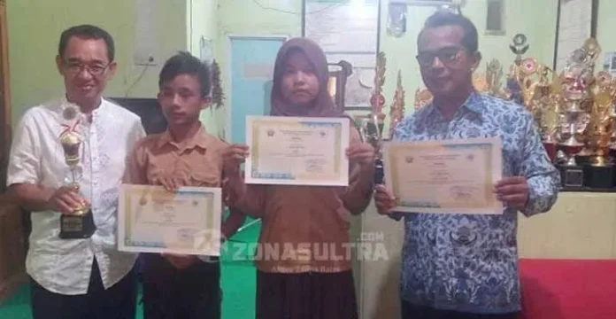 wakili sultra Siswa SMP Terbuka Wawotobi Wakili Sultra Lomba Lomojari Tingkat Nasional