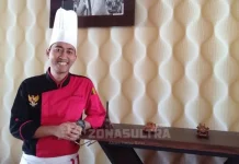 Begini Perjalanan Karir Chef Fortune Front One Hotel Kendari Hagai Kris Setiawan, Chef Fortune Front One Hotel Kendari