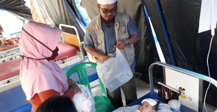 ICM Kendari Salurkan 64 Ton Bantuan Logistik ke Sulteng